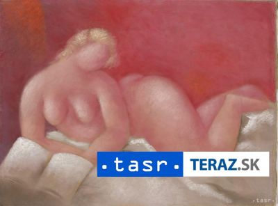 Dielo týždňa: Ružový akt - olej na plátne od Mikuláša Galandu