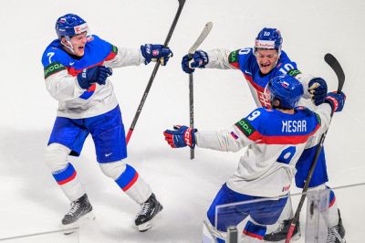 VIDEO: Pozrite si zostrih zápasu Slovensko - Slovinsko na MS v hokeji 2026