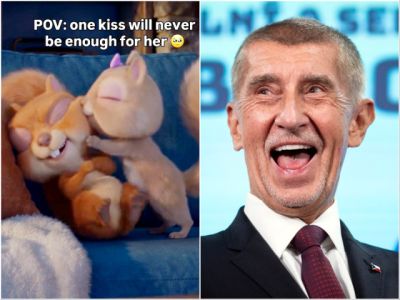 Andrej Babiš zaskočil fanúšikov. Na Instagrame premiéra sa objavilo video zamilovaných veveričiek