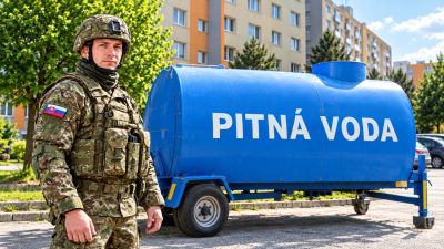 Slovensko sa pripravuje na krízový scenár s pitnou vodou. Vláda schválila nasadenie armády