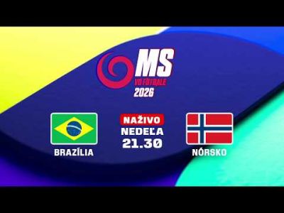 MS 2026 vo futbale Osemfinále: Brazília - Nórsko (5.7.2026 o 21:30 na JOJ ŠPORT)