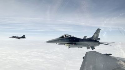 Poplach na území NATO a ostrý zásah vo vzduchu: F-16 zostrelila nad Estónskom zblúdený dron. Zrejme ukrajinský