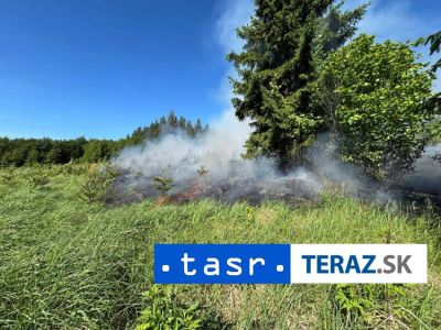 POŽIAR V IVACHNOVEJ: Horí 2,4 hektára lesa